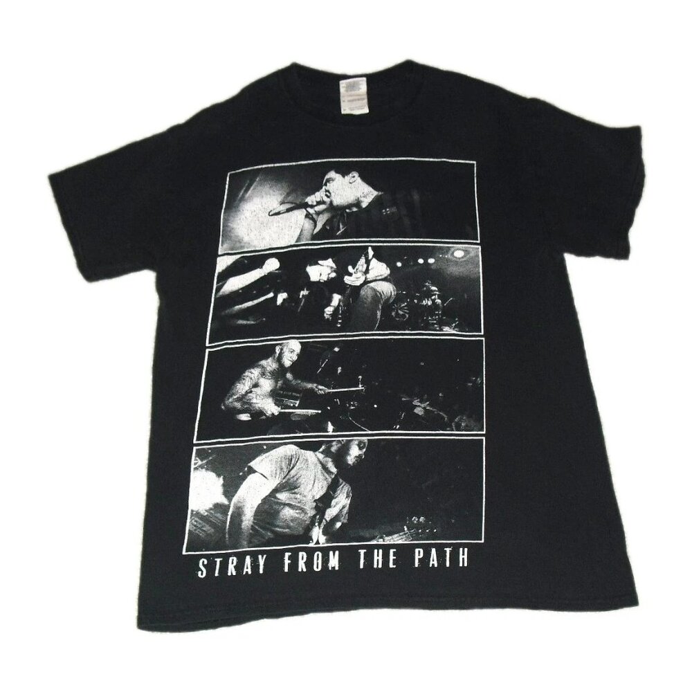 Stray from the Path Punk Rock Music Vintage Mens T-shirt sz. Medium Gildan Tag
